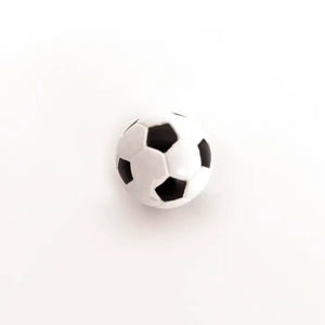 Mini 3D soccer ball cake topper for sports cakes