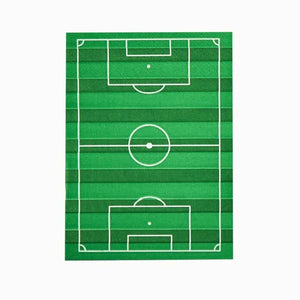 kids football birthday napkins soccer field design