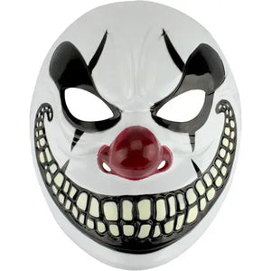 Adult Costume Freaky Show Halloween Clown Mask