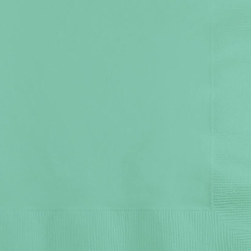 Fresh Mint Green Lunch Paper Napkins 50pk