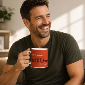 From Cave To Cave Funny Coffee Mug
