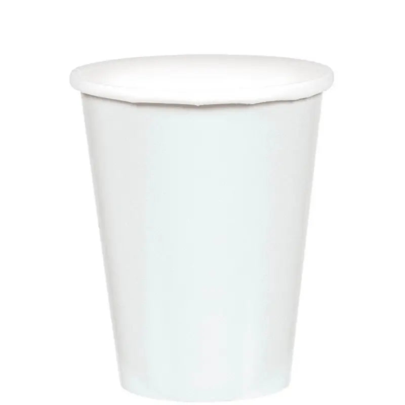 Frosty White Paper Cups 266ml 20pk