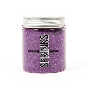 Edible fuchsia purple sanding sugar by Sprinks
