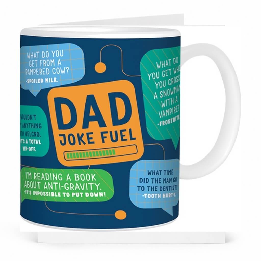 funny Dad joke fuel funny coffee mug fathers day gift for dad