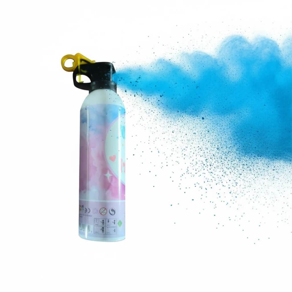 It’s a Boy blue powder blaster for gender reveal celebration