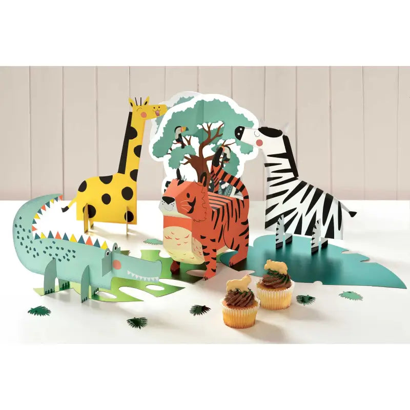 Get Wild Jungle Table Decorating Centrepiece Kit