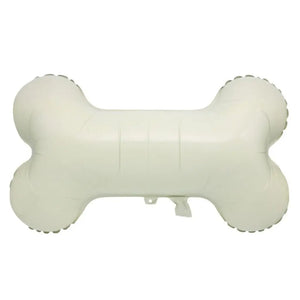 Giant Cream Dog Bone Foil Balloon