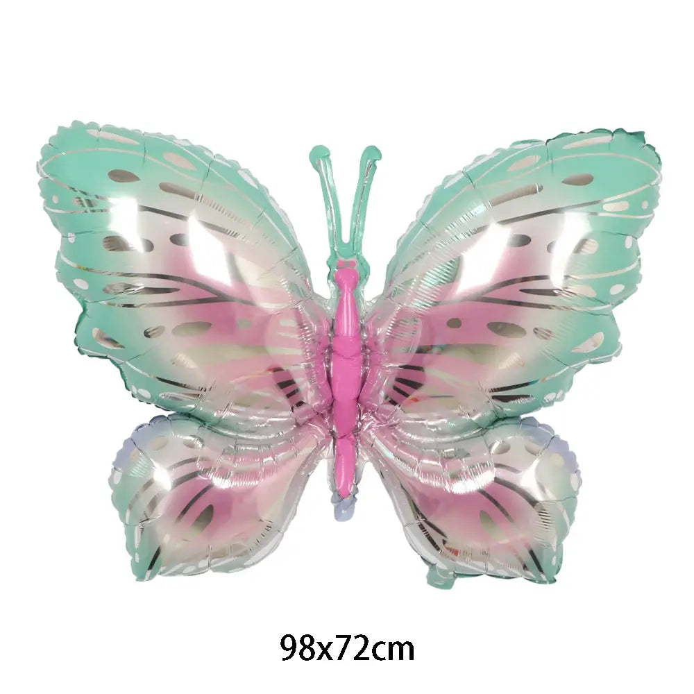 Giant Green Fairy Butterfly Foil Balloon