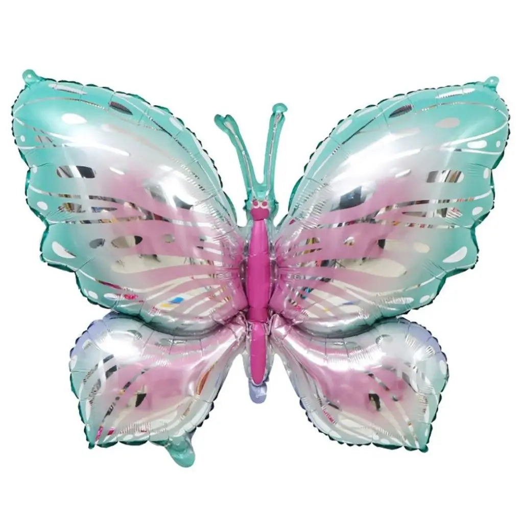Giant Green Fairy Butterfly Foil Balloon