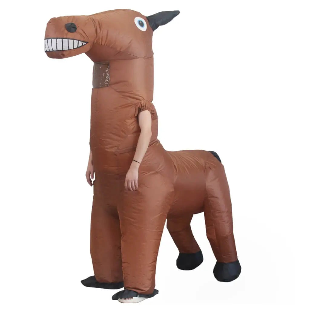 Brown Horse Inflatable Adult Costume