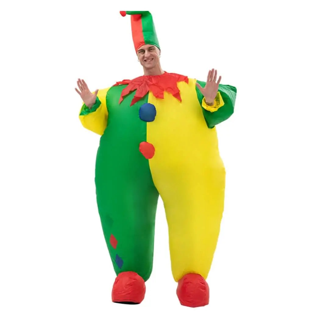 Giant Clown Inflatable Adult Costume