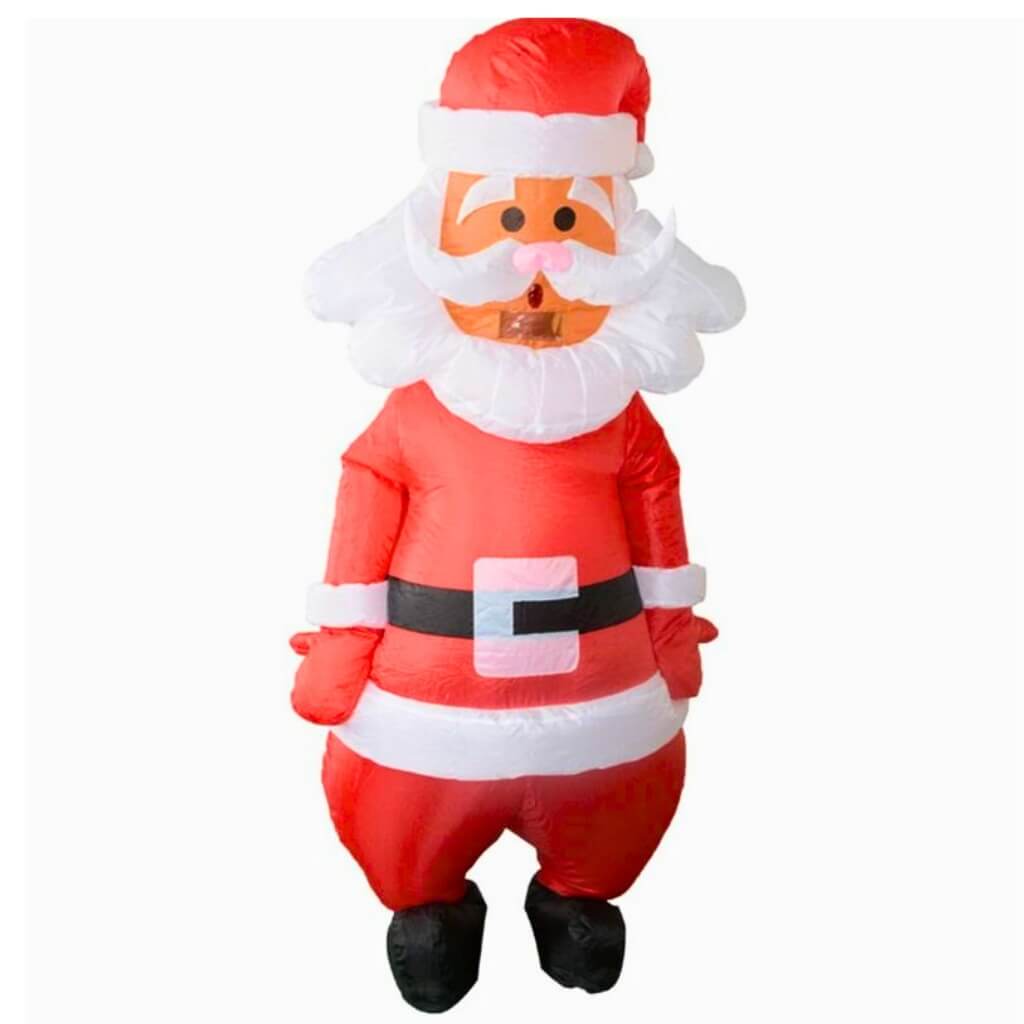 Giant Inflatable Santa Claus Blow Up Costume Suit