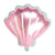 Giant Pastel Pink Sea Shell sea clam Foil Balloon