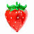 Giant Red Strawberry Foil Balloon