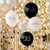 Champagne Noir 30th Birthday Party Balloons