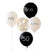 Ginger Ray Champagne Noir 50th Birthday Party Balloons