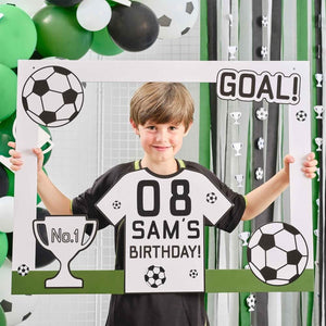Ginger Ray Customisable Kick Off Party Football Photo Booth Frame
