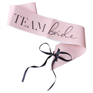 Ginger Ray Future Mrs 'Team Bride' Hen Party Sash