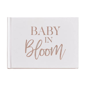 Ginger Ray Rose Gold & Blush Baby In Bloom Baby Shower Guest Book