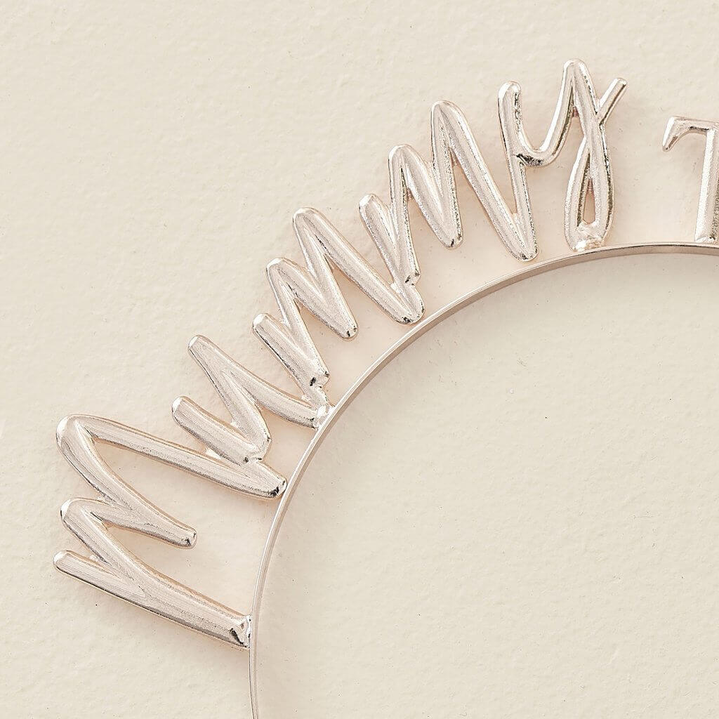 Ginger Ray Rose Gold Metal Mummy To Be Baby Shower Headband tiara