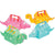 Girl Dino Party Cardboard Treat Boxes 4pk