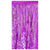 Laser Glitter Wavy Hot Pink Tinsel Fringe Foil Curtain party decorations