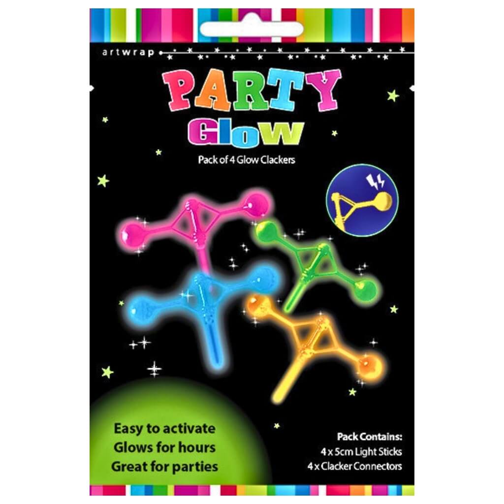 Glow clacker toy noise maker kids party favours