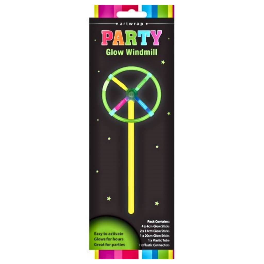 Glow party toy spinner