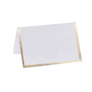 Gold Foiled Wedding Place Cards 10pk