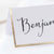 Gold Foiled Wedding Place Cards 10pk