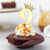 Gold Mirror Acrylic Number 9 Rhinestone Crown Cupcake Topper
