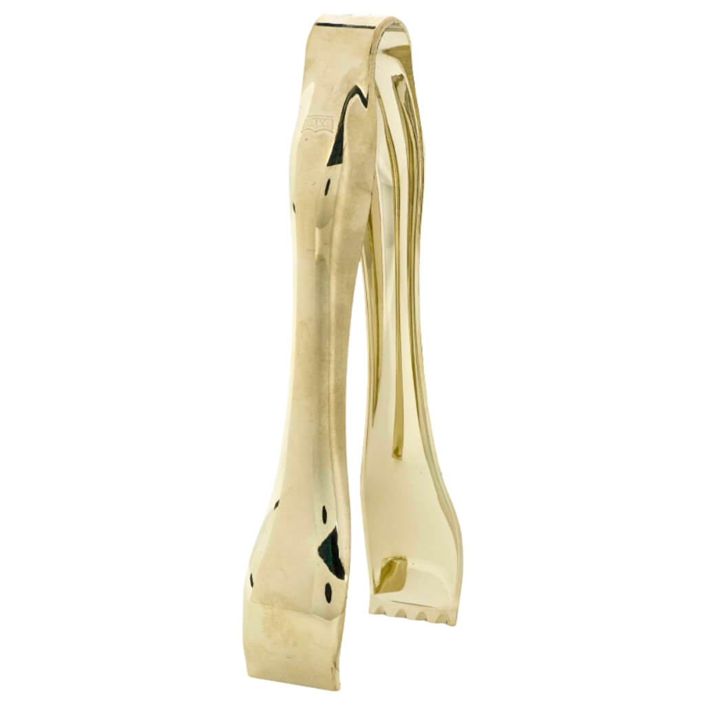 Gold plastic candy tongs for lolly buffet