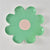 Green Daisy Paper Plates 17cm 10pk