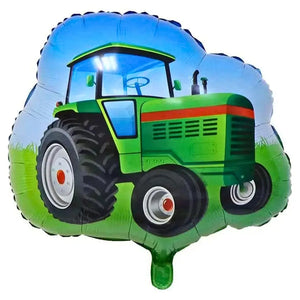Farm tractor foil balloon for kids party decoration
