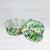 Green Floral Cupcake Cups 40pk