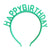 Kids Princess Happy Birthday Headband - Green