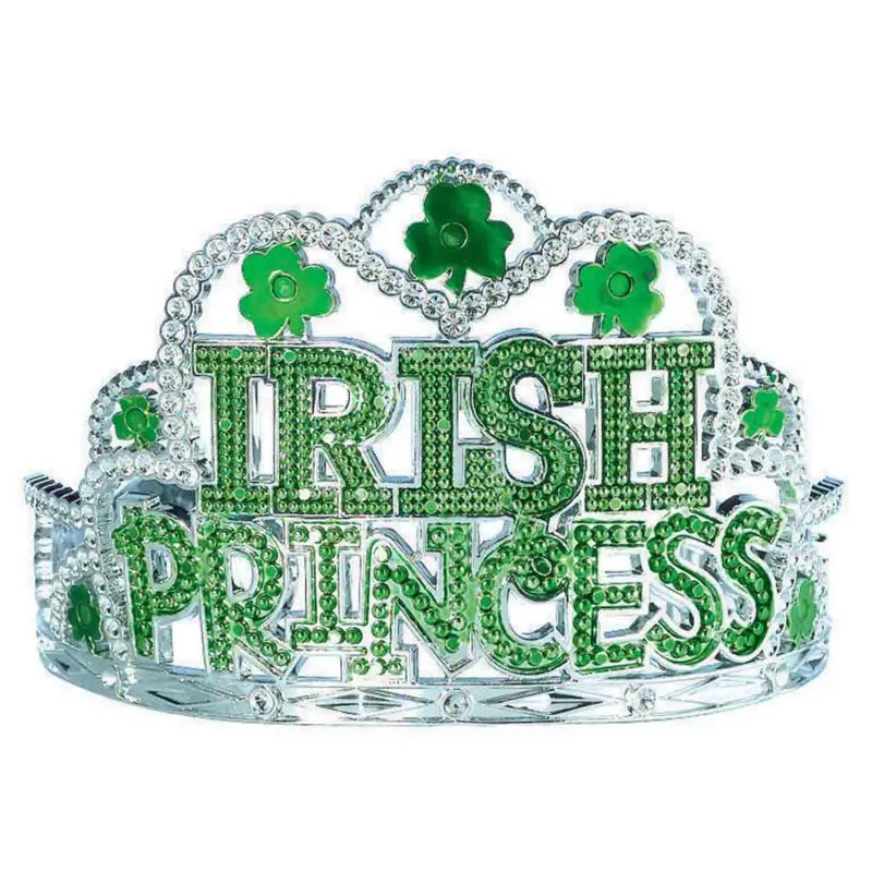 st patricks day Irish Princess & Shamrocks Tiara