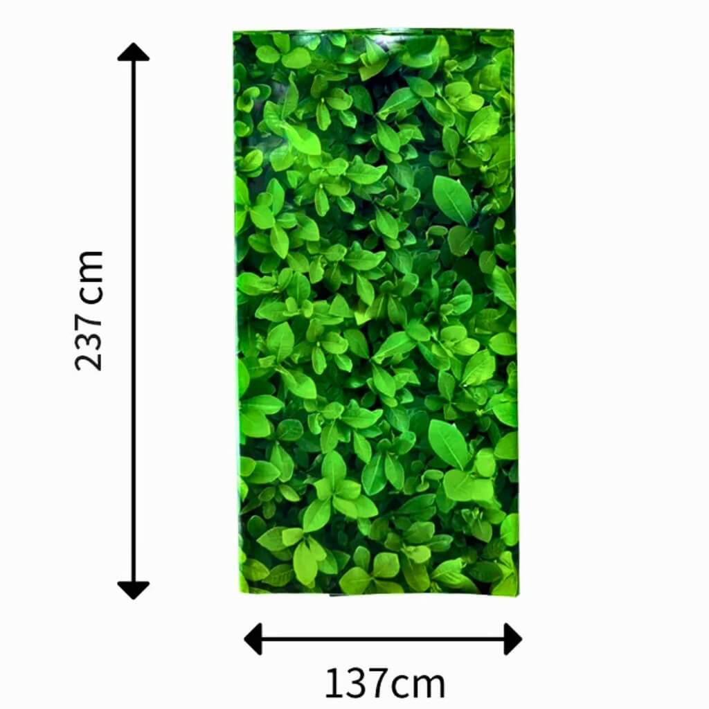 Elegant green leaf pattern polyester tablecloth for home or event use