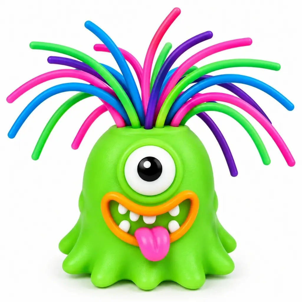 green interactive screaming monster toys