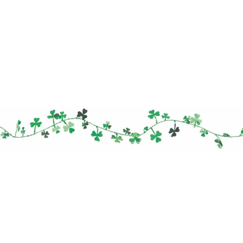 Shamrock Wire Garland Decoration