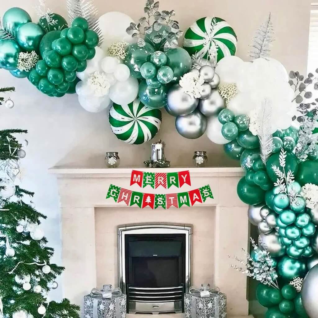 Christmas Balloon Garland DIY Kit 137pk