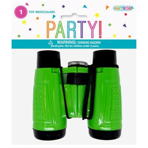 Small green Plastic Toy Binoculars Kids birthday party favours