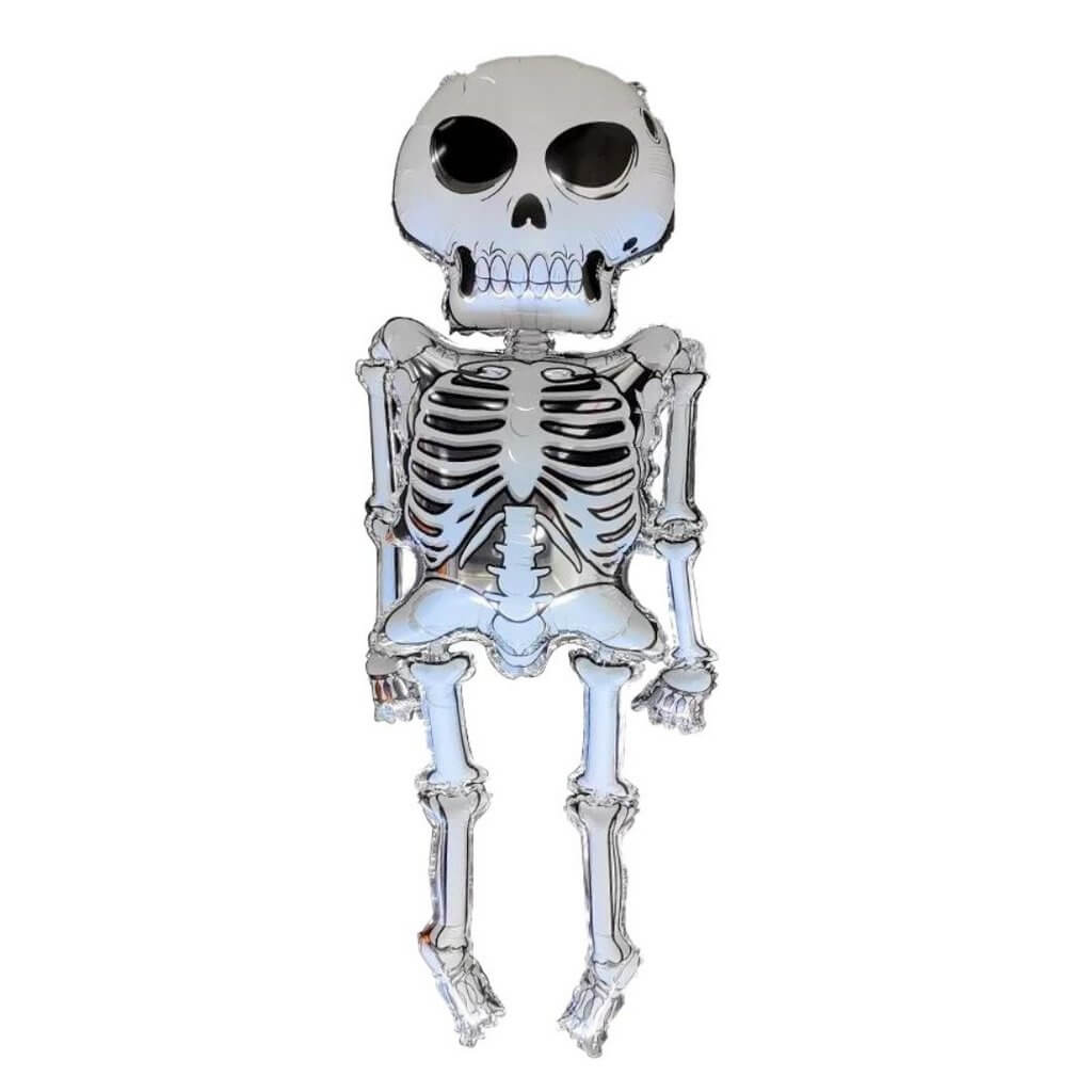 Skeleton Shaped Foil Balloon