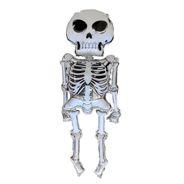 Halloween Skeleton Shaped Foil Balloon Party Supplies