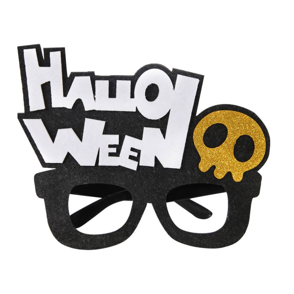 Halloween Skull Paper Glasses costumes accessories