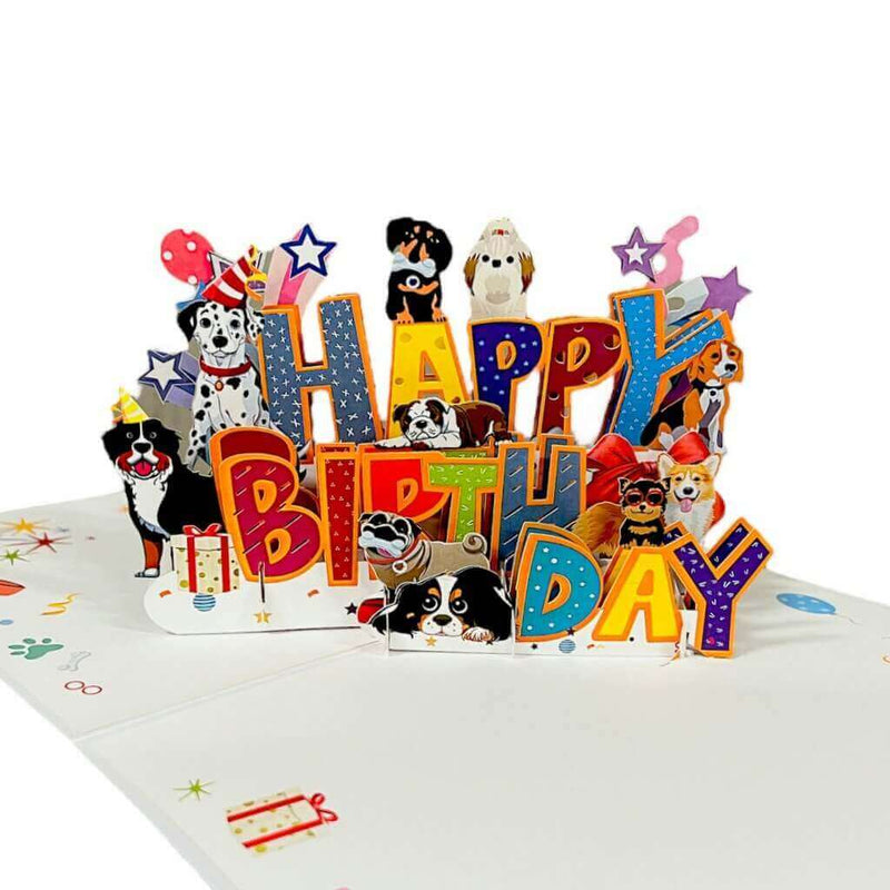 Jungle Animals Pop Up Card - 3D Birthday Cards