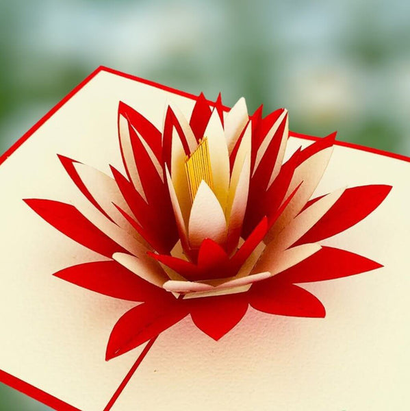 Birthday Flowers, Flower Card, Birthday Card, Pop Up Card, 3D Card, Card For Her, Card For Wife, Card For Mom - View #6