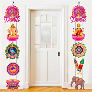 Happy Diwali Wall Decorations 2pk