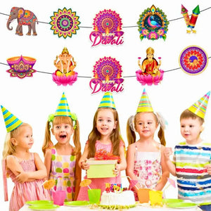 Happy Diwali Wall Decorations 2pk