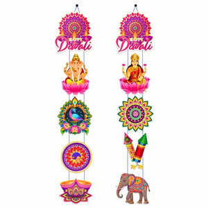 Happy Diwali Wall Decorations 2pk